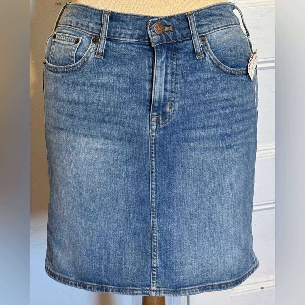 Classic Blue Denim Skirt - Women J.crew brand size 0